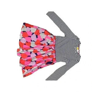 MINI BODEN DRESS hearts valentines 7-8 YEARS 128CM